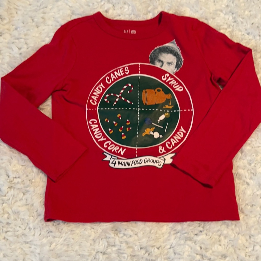 Boys Elf long sleeve tee